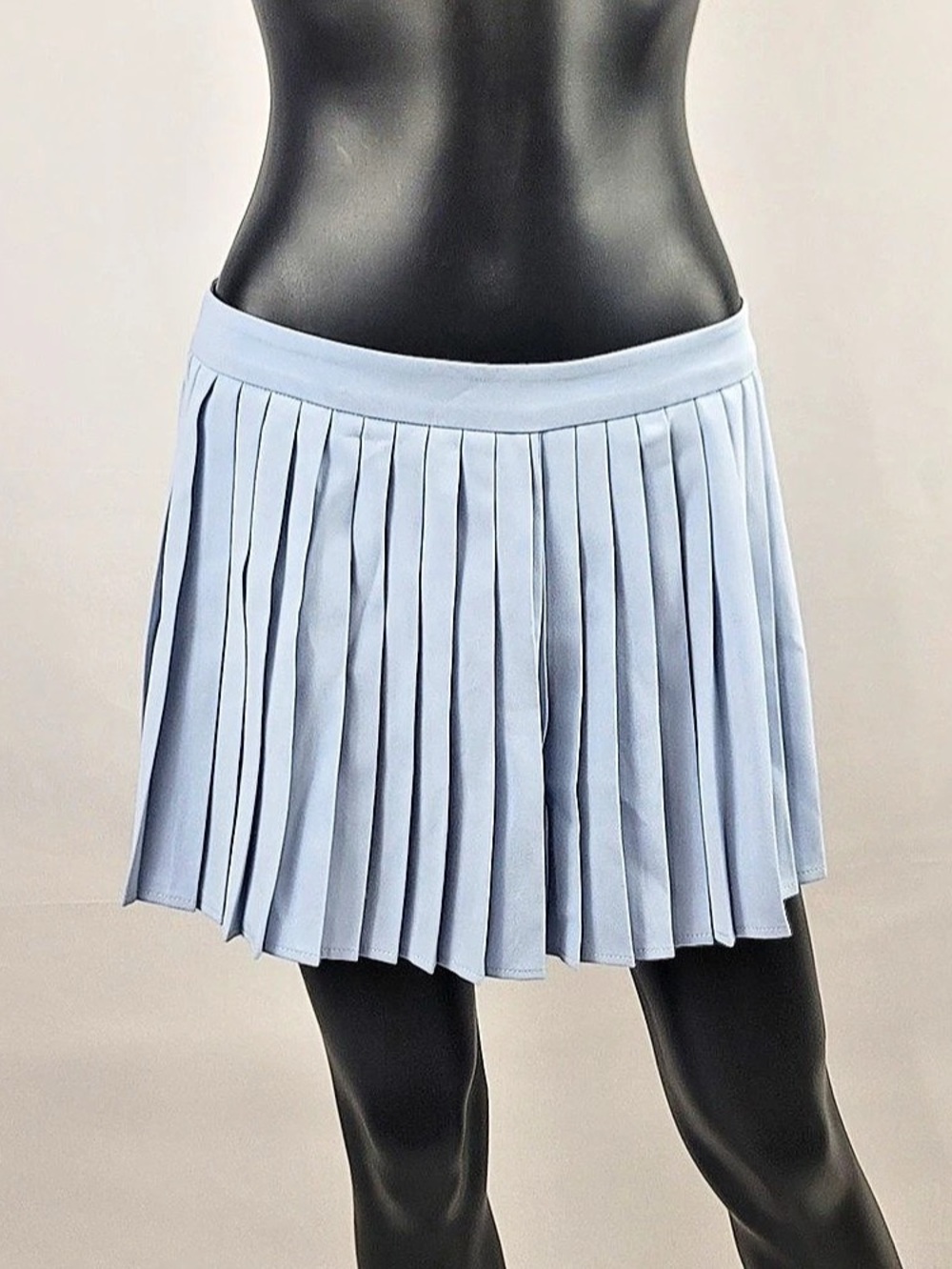 Forever 21 Pleated Mini Skirt in Blue Size Large NWT